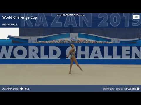 Dina Averina Ball AA - World Challenge Cup Kazan 2019