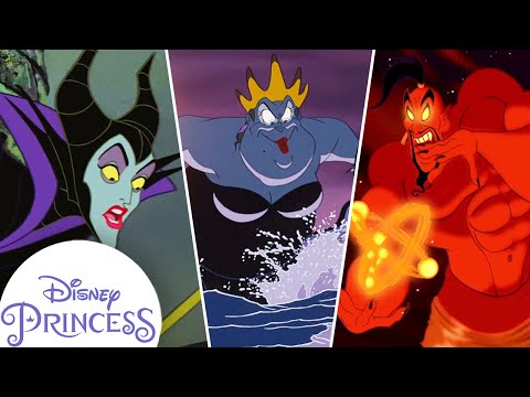 Spooky Disney Villains | Halloween Cartoons For Kids | Disney Princess