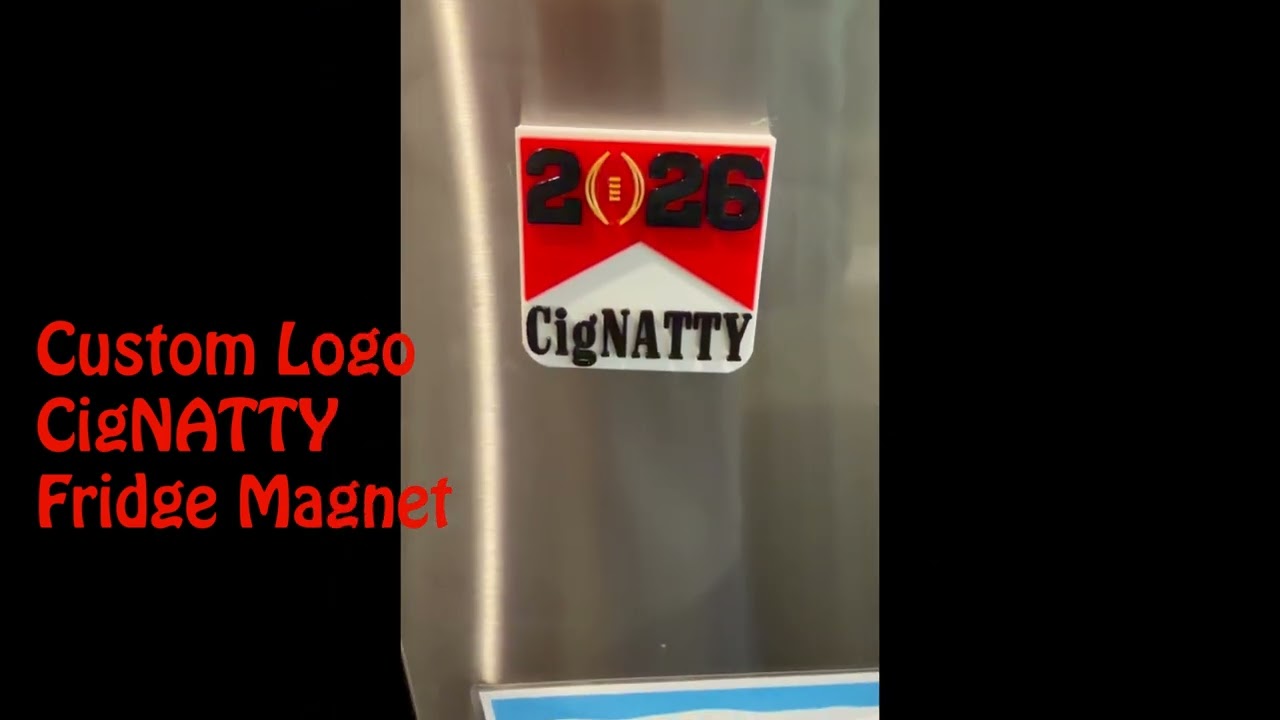 CigNATTY Fridge Magnet
