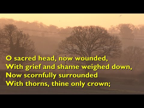 O Sacred Head, Now Wounded (Tune: Passion Chorale - 4vv) [with lyrics for congregations]