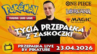 TYCI BREAK Z ZASKOCZKI - BOOSTER BREAK - KARTY POKEMON, ONE PIECE, LORCANA, MTG, + GIVEAWAYE!