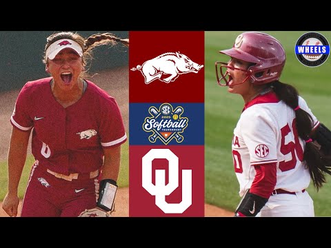 #6 Arkansas v #2 Oklahoma (Crazy Game!) | SEC Tournament Semifinal | 2025 College Softball Highlight