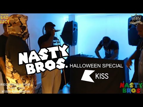 Nasty Bros Halloween Special on the Rude Kid Show on Kiss FM