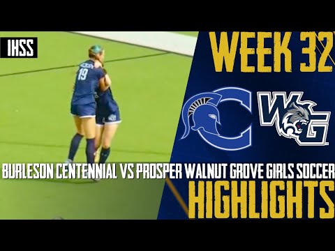 Walnut Grove vs Burleson Centennial 5A Div 1 Girls State Semi Highlights
