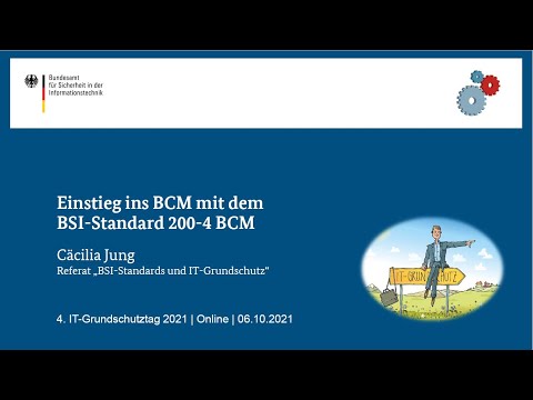 Einstieg ins BCM mit dem BSI-Standard 200 4