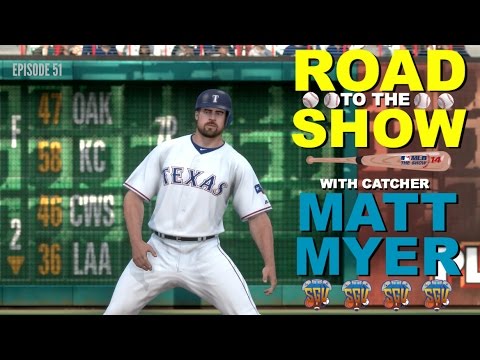 MLB 14 The Show (PS4): Matt Myer (Catcher) Road To The Show - EP51