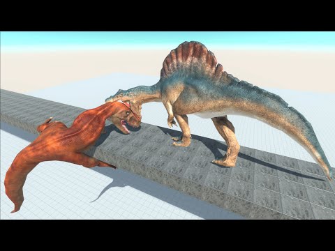 SKY BRIDGE TREX vs EVERY UNIT - Animal Revolt Battle Simulator
