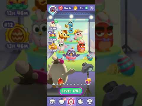 Angry Birds Dream Blast Level 1741-1743 Hard:)