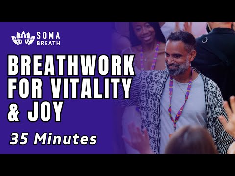 35 mins Breathwork + Peaceful Music For Mind Relaxation, Vitality, Joy & Inner Peace