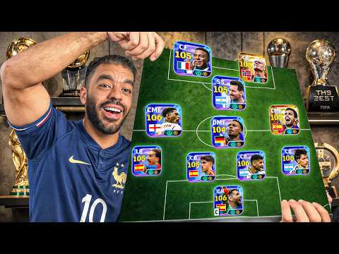 كونت تشكيله من نجوم كأس العالم الشو تايم🤯تشكيلة اللاهزيمه🔥|efootbal 2026