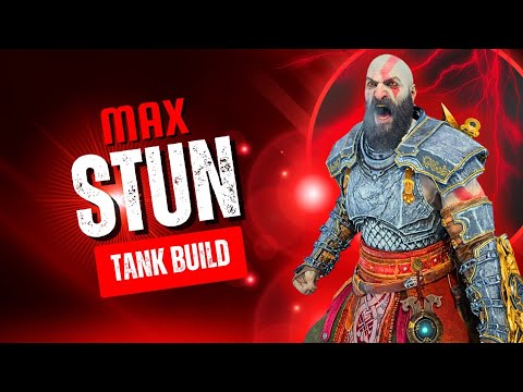 Gna & Berserker King ANNIHILATED! Max Stun Tank Build - God Of War Ragnarok