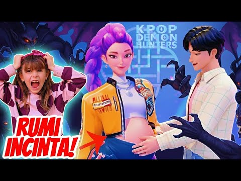 AURORA SCOPRE CHE RUMI E' INCINTA DI JINU DEMONE SAJA BOYS. DEMONI VOGLIONO RAPIRE LA LORO BAMBINA 