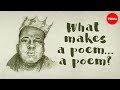 What makes a poem … a poem? - Melissa Kovacs