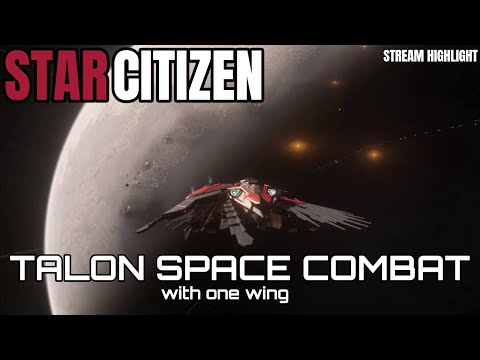 Star Citizen | Talon Teamfight in Space [TWITCH HIGHLIGHT / GERMAN]