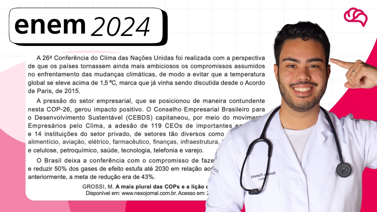 Resolução em Vídeo — Questão 71 ENEM 2024