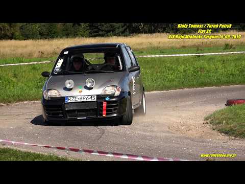 Biały Tomasz / Turoń Patryk - Fiat SC - XIX Rajd Mielecki Targum 15-09-2019