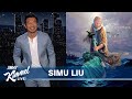 Guest Host Simu Liu on Insane Trump Portraits, Celebrity Water Scandal & Stunts with Guillermo