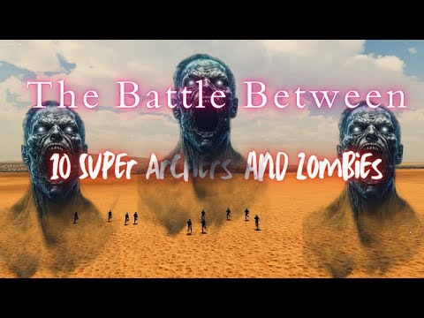 10 Super Archers vs 5 MILLION Zombies | Ultimate Epic Battle Simulator 2 | "4K"| UHD | 60FPS | PC