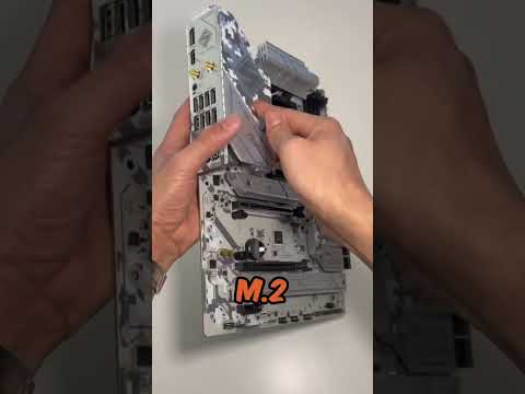 The all-white/silver ASRock B650 Steel Legend WiFi 🔥 affordable &amp; feature-rich 👍 #asrock #funkykit