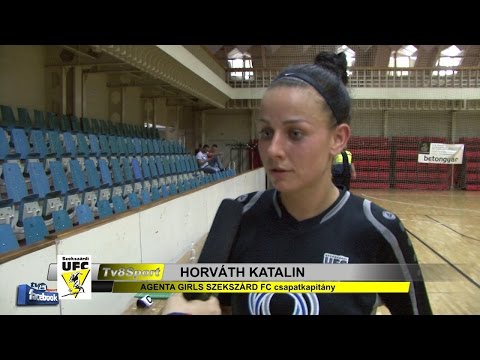 RIPORT HORVÁTH KATALINAL az AGENTA GIRLS SZEKSZÁRD FC CSAPATKAPITÁNYÁVAL