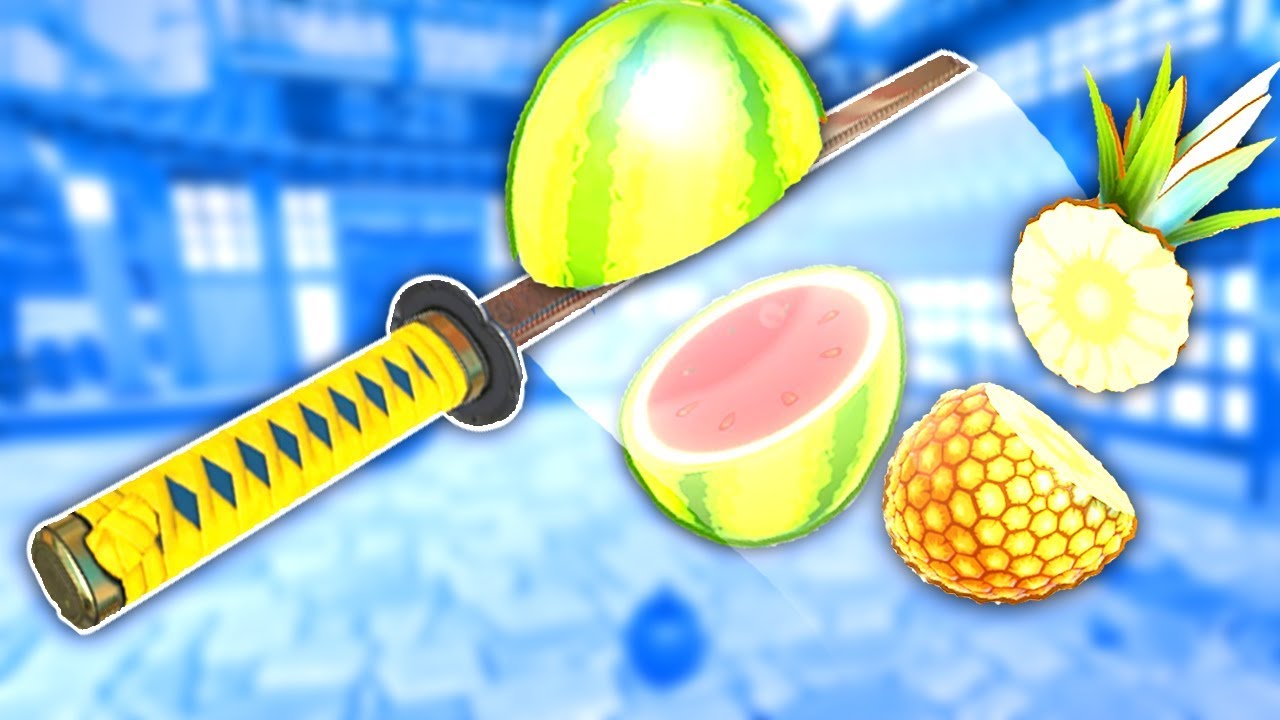 CHOPPING FRUIT instead of PEOPLE in Fruit Ninja VR