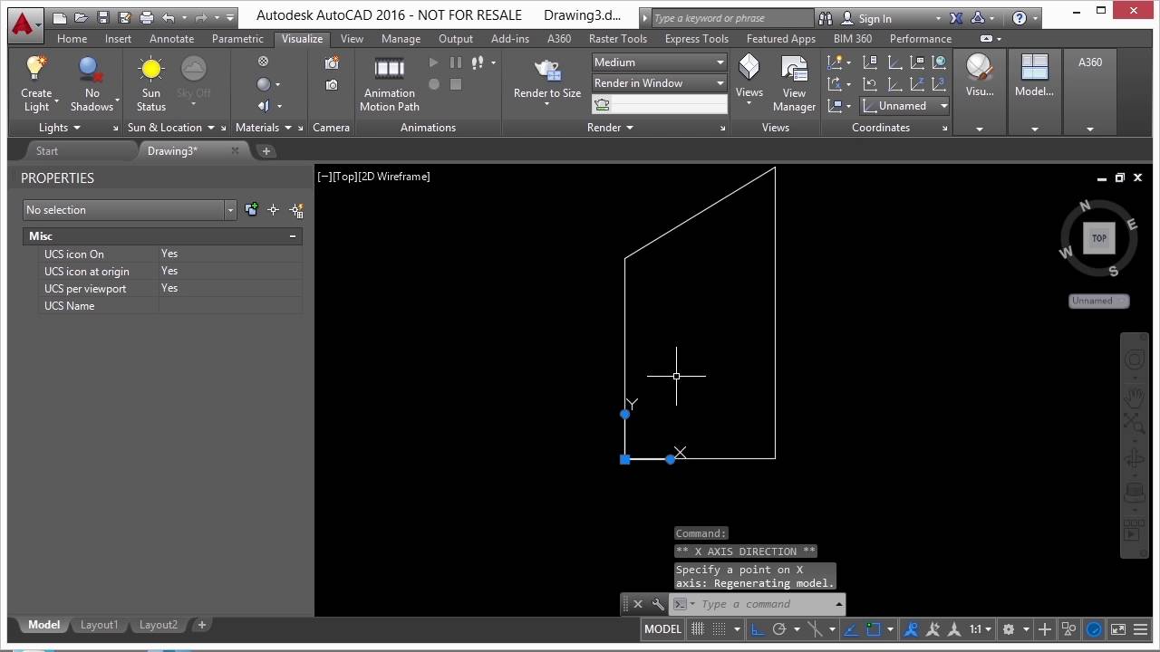 AutoCAD 2016 Beyond the Basics - Using The User Coordinate System