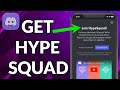 How To Get HypeSquad On Discord Mobile 2023