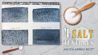 Salt in Watercolor? 4 Stunning Texture Effects You Have to Try! | Watercolor Tips and Tricks