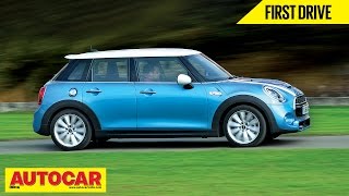 Mini Cooper Five Door S | First Drive Video Review | Autocar India