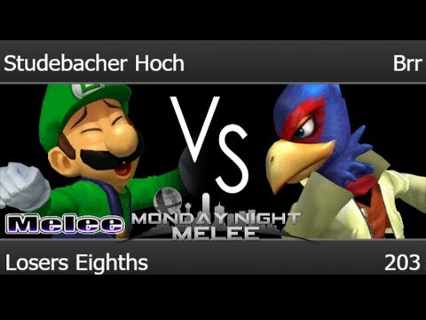MNM 203 - TLOC | Studebacher Hoch (Luigi) vs Brr (Falco) Losers Eighths - Melee