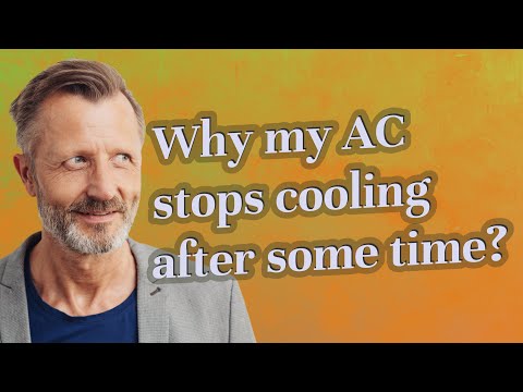 Why my AC stops cooling after some time?
