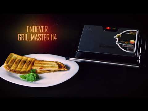 Миниатюра изображения товара Электрогриль Endever Grillmaster 114  (серебристый)