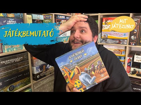 A dübörgő derby társasjáték bemutató - Lovi, de okosan - Mit Játsszunk?