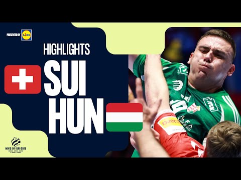 Switzerland vs Hungary | Highlights | Men's EHF EURO 2026