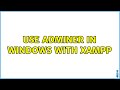 Use Adminer In Windows With Xampp