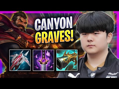 CANYON IS A GOD WITH GRAVES! - GEN Canyon Plays Graves JUNGLE vs Bel'veth! | Season 2023