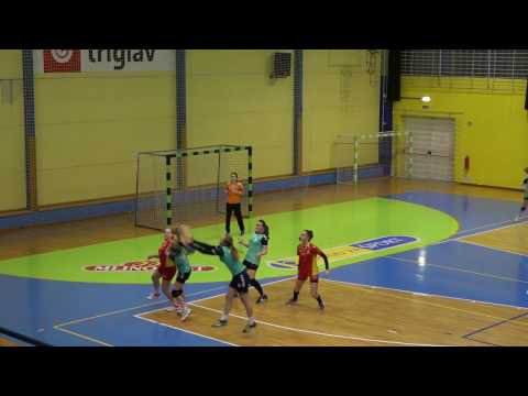 1.DL ZAHOD - Starejše deklice A (l.02/03); ŽRK Mlinotest Ajdovščina : ŽRK Tržič (34:15)
