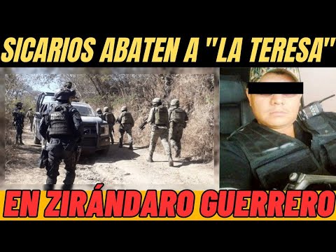 SICARIOS DEL CJNG ABATIERON A "LA TERESA" DE LOS VIGRAS Y A 15 ESCOLTAS EN ZIRÁNDARO, GUERRERO 🌎🇲🇽