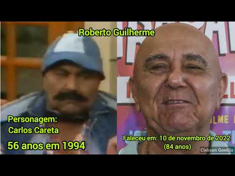 Veja o antes e depois dos personagens da Escolinha do Professor Raimundo. (Versão Antiga)