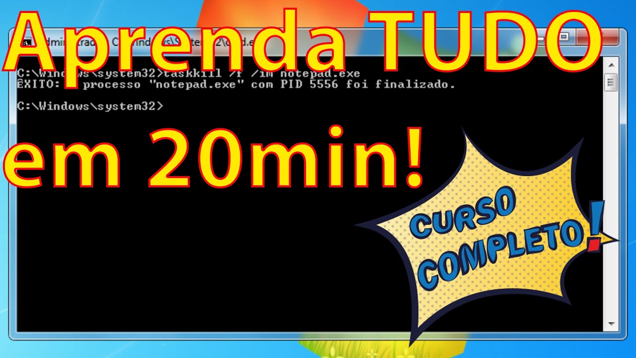 Comandos do CMD (DOS) que você PRECISA conhecer! Completo sem enrolação! - Prompt de comando.