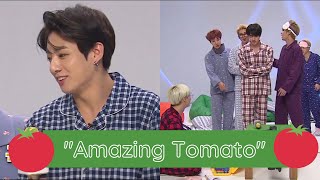 BTS Half Asleep Game  Amazing Tomato  with English