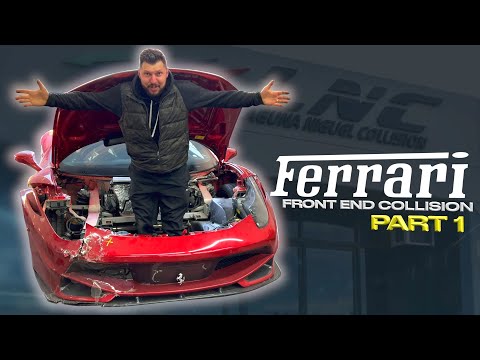 Thumbnail for REBUILDING a WRECKED FERRARI 458 Italia (PART 1) by Ferrari 458 Italia