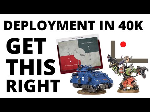 Don't Make THESE Mistakes When Deploying for Warhammer 40K - 10th Edition Deployment Tips