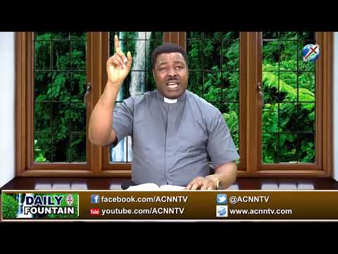 DAILY FOUNTAIN OF MAY 23, 2019 - VEN. GERALD UGO. NWABUISI, PhD