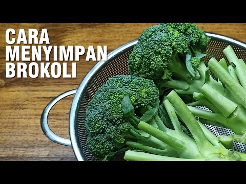 , title : 'Cara menyimpan brokoli di kulkas agar tetap segar dan renyah | How to store broccoli'