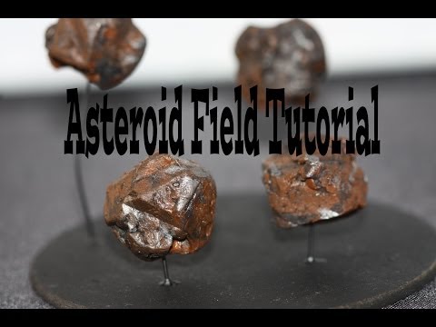 Asteroid Field Tutorial Star Trek Attack Wing (any space battle based miniatures game)