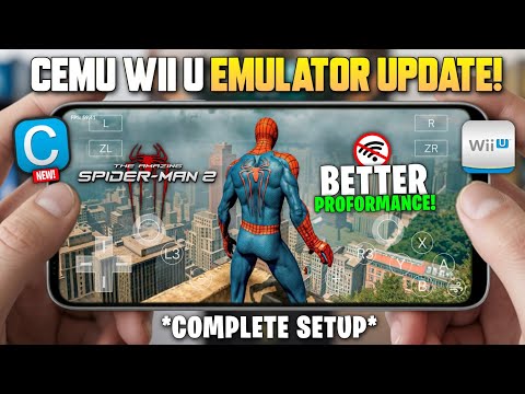 🔥 Играйте в игры Wii U на любом Android-устройстве! - Новое обновление эмулятора Cemu v0.3 | Полн...