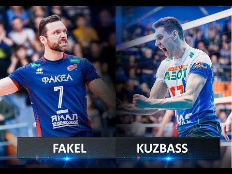 Fakel vs Kuzbass Super League Russian Volleyball
