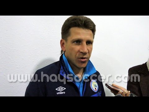 Konstantin Polishchuk conferense after Ulisses 7-1 Gandzasar APL matchday 10 HaySoccer.com