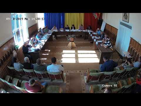 Sedinta ordinara a Consiliului Local Negresti, judetul Vaslui, din 30 septembrie 2019